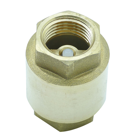 Clapet anti-retour | laiton | toute position | ff 1/2'' Clapet anti-retour | laiton | toute position | ff 1/2''