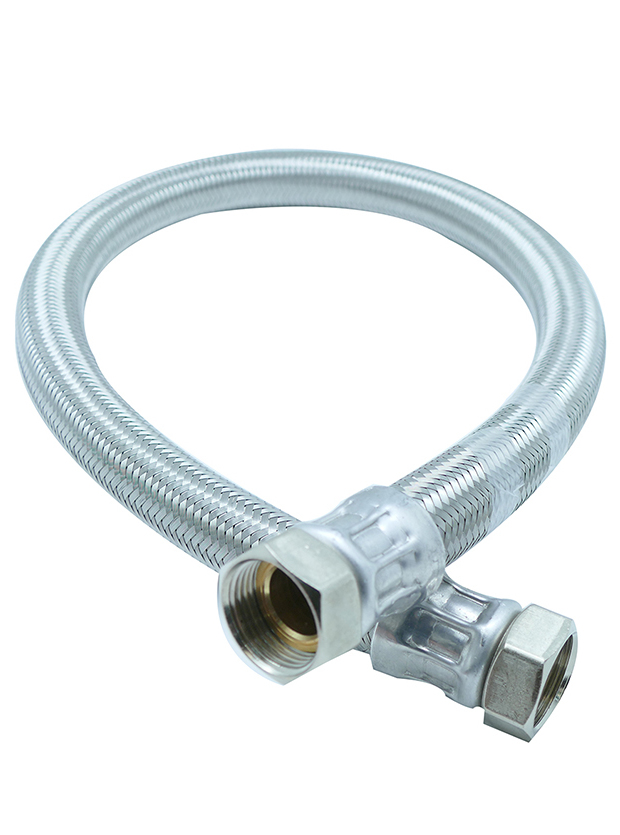 Flexible tressé inox | 1 m | diam. 20 m | ff 1 Flexible tressé inox | 1 m | diam. 20 m | ff 1