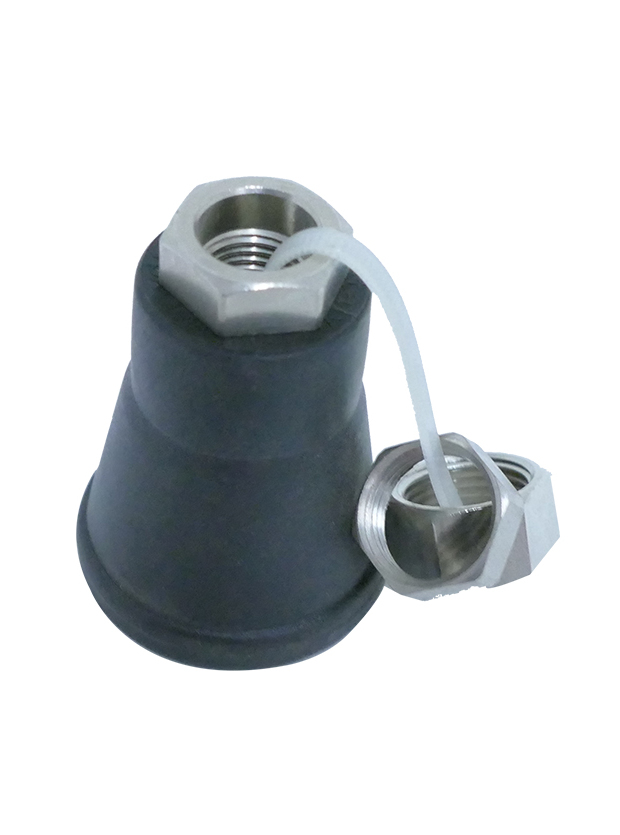 Porte-buse + protection noire souple f 1/4'' Porte-buse + protection noire souple f 1/4''