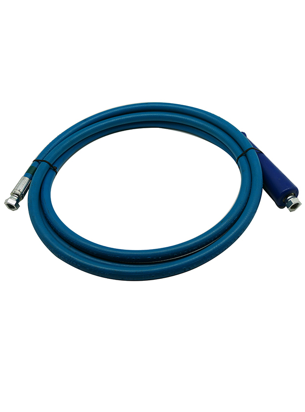 Flexible 2 tresses bleu | 3,50 m | diam. 8 mm | ff 1/4