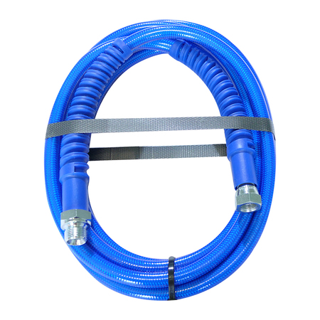 Flexible pu confort bleu | 4 m | diam. 6 mm | f 1/4 - m 3/8