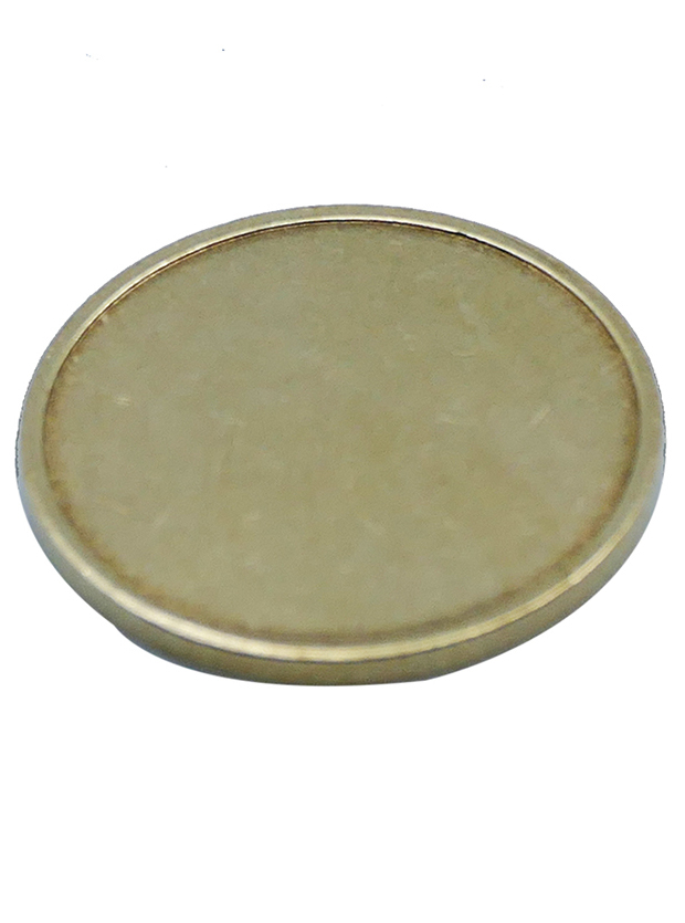 100 jetons laiton lisses diamètre 23,5 mm