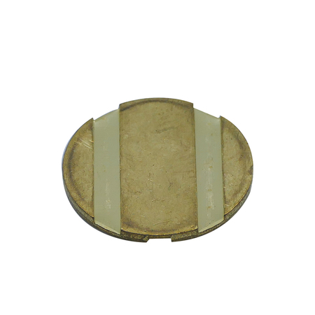 100 jetons laiton striés diamètre 25 mm 100 jetons laiton striés diamètre 25 mm