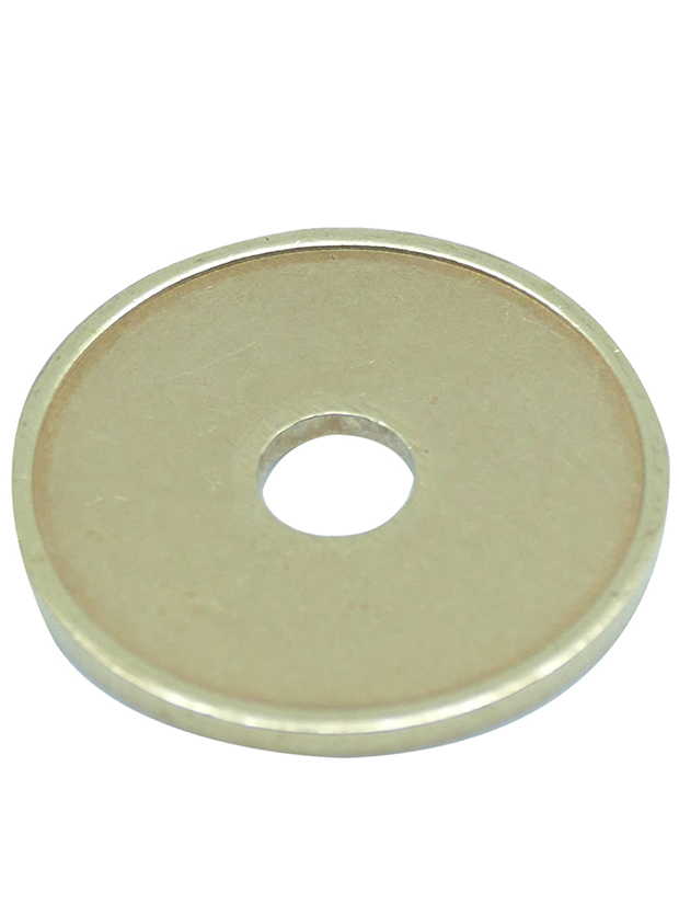 100 jetons laiton troués diamètre 25,75 mm