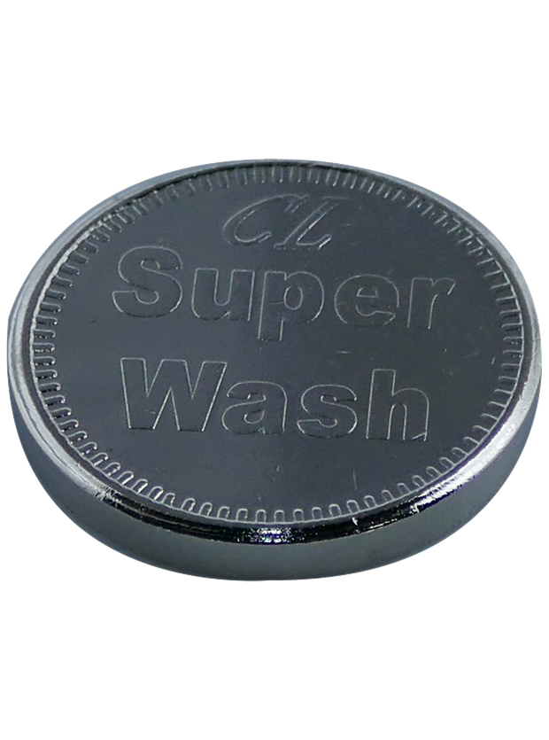 100 jetons | laiton nickelés | diam. 22 mm 100 jetons | laiton nickelés | diam. 22 mm