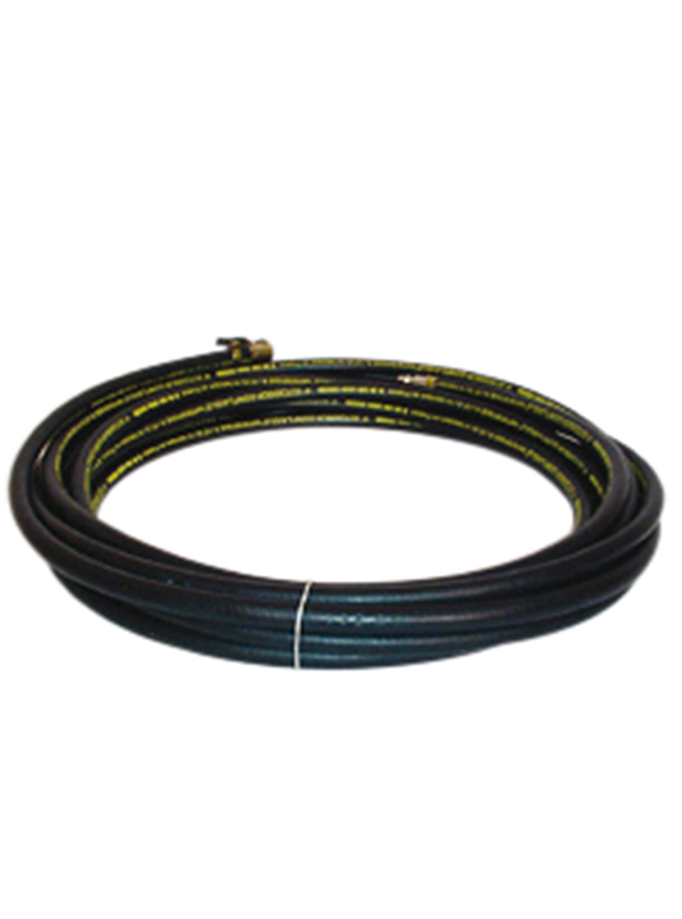 Tuyau gonfleur complet | noir | 8 m | diam. 5,5 mm | + embout de gonflage rapide