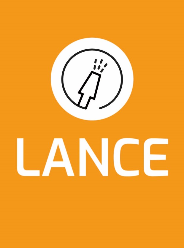 Panneau hp | lance | orange