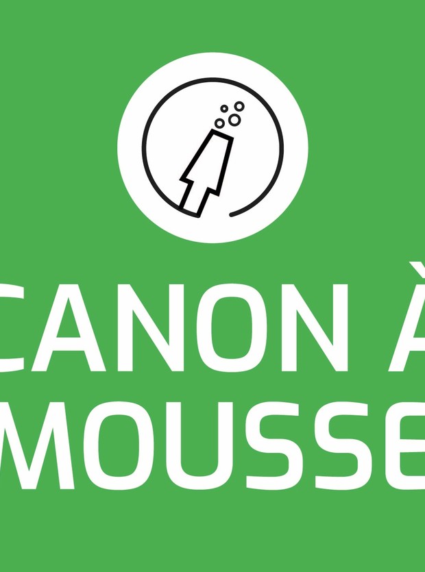 Panneau hp | canon à mousse | vert