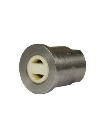 Buse tête plate lance canon | inox |  diam.1.35 mm 