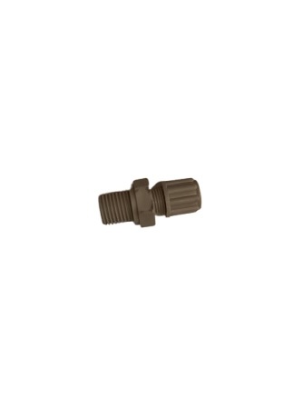 Raccord pp 4/6 g 1/4 m - iwaki